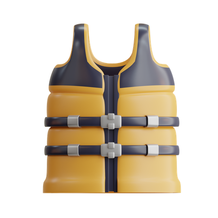 Life Vest  3D Icon