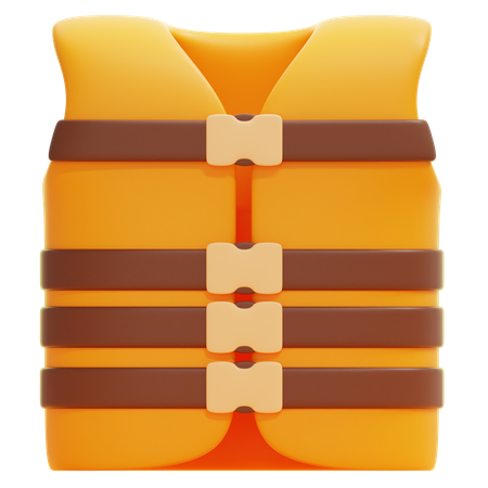 Life Vest  3D Icon
