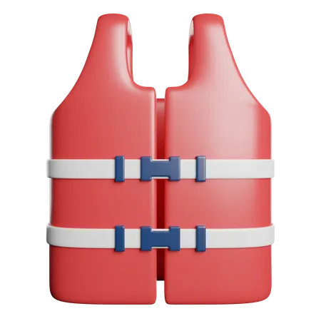 Life Vest  3D Icon