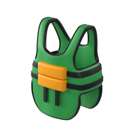 Life Vest  3D Icon