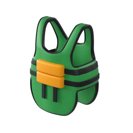 Life Vest  3D Icon