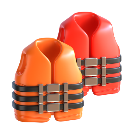 Life Vest  3D Icon