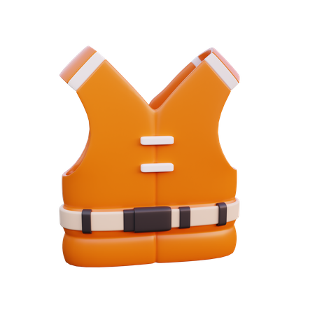 Life Vest  3D Icon