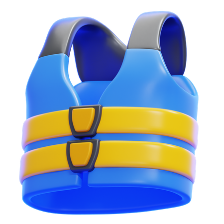 Life Vest  3D Icon