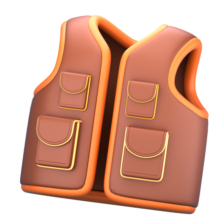 Life Vest  3D Icon