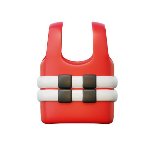 Life Vest  3D Illustration