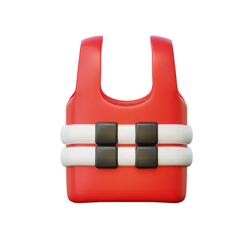 Life Vest  3D Illustration