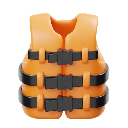 Life Vest 3D Icon