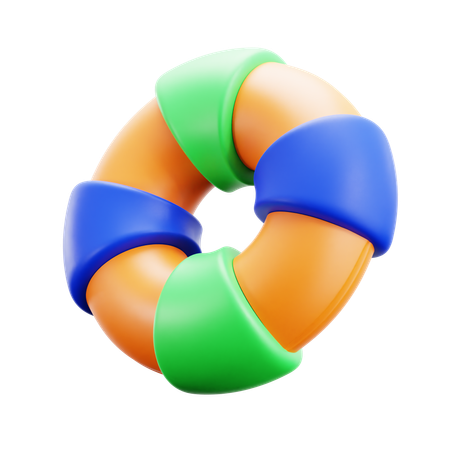 Lifebouy  3D Icon