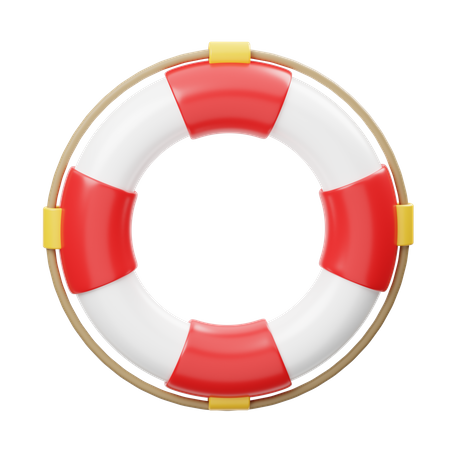 Bóia salva-vidas  3D Icon