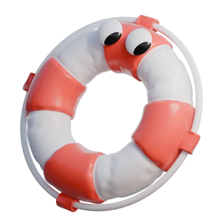 Lifebuoy 3 D Icon 3D Icon
