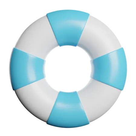 Lifebuoy Safety Help 3D Icon