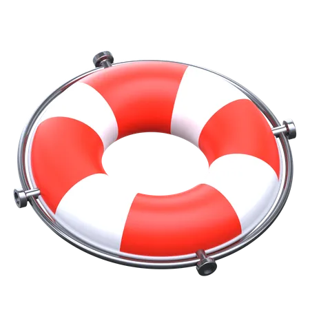 Lifebuoy 3 D Sailing Icon 3D Icon