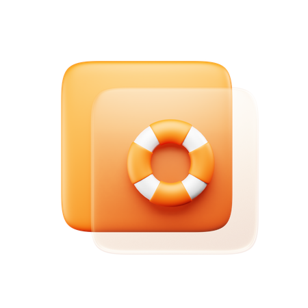 Lifebuoy  3D Icon