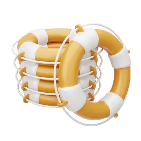 Lifebuoy  3D Icon