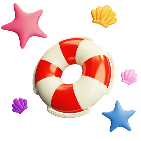 Lifebuoy  3D Icon