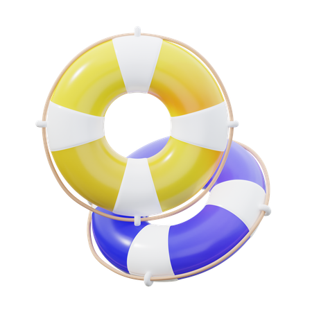 LIfeBuoy  3D Icon