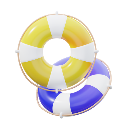 LIfeBuoy  3D Icon