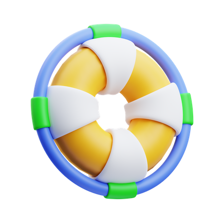 Lifebuoy  3D Icon