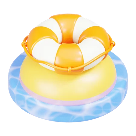 Lifebuoy  3D Icon