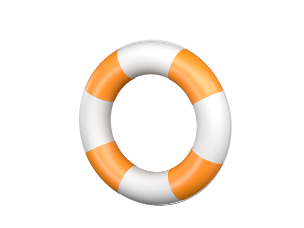 Lifebuoy  3D Illustration