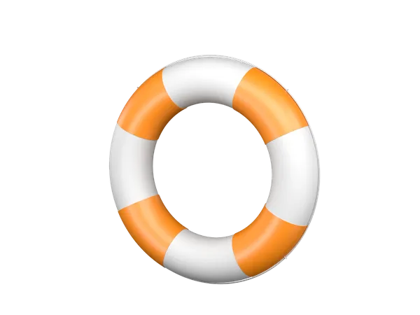 Lifebuoy  3D Illustration