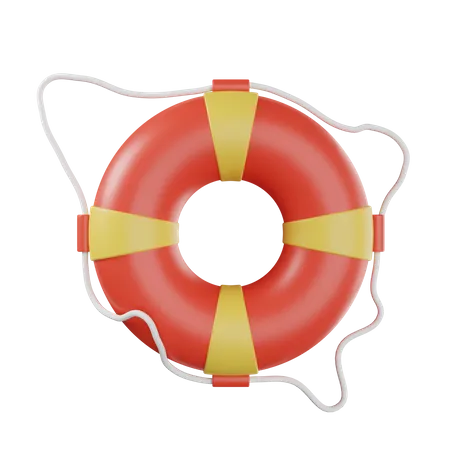 Lifebuoy  3D Illustration