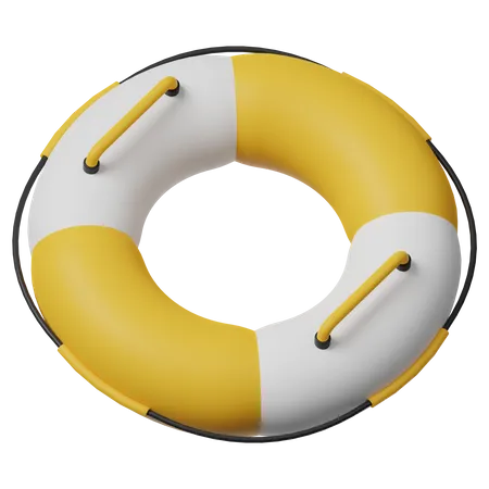 Lifebuoy  3D Illustration