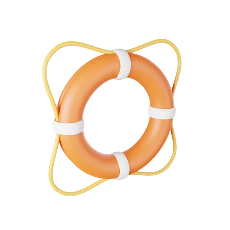 Lifebuoy  3D Illustration