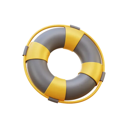 Lifebuoy  3D Illustration