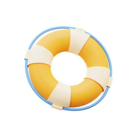 Lifebuoy  3D Illustration