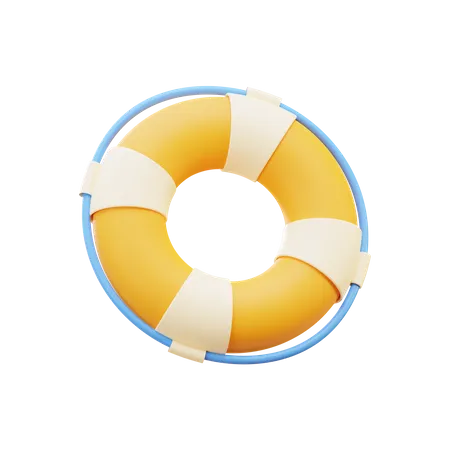 Lifebuoy  3D Illustration