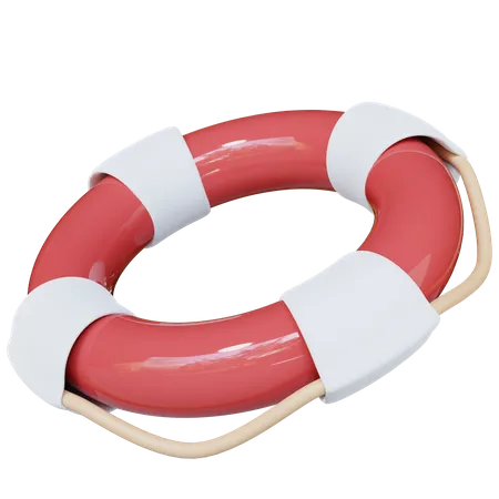 Lifebuoy  3D Illustration