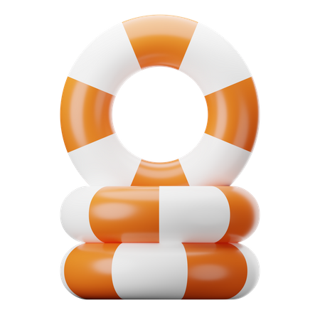 Lifebuoy  3D Illustration