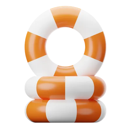 Lifebuoy  3D Illustration