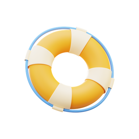 Lifebuoy 3D Illustration