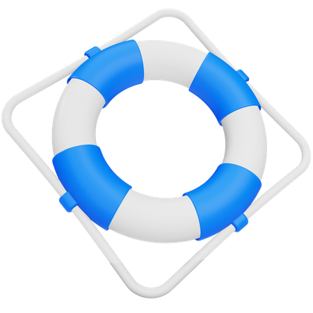 Lifebuoy 3D Icon