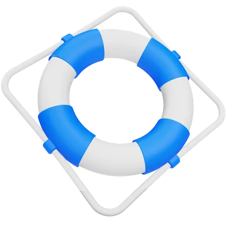 Lifebuoy 3D Icon
