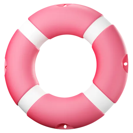 Lifebuoy ring 3D Icon