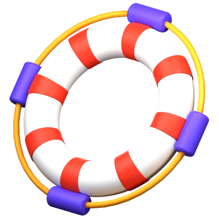 Lifesaver  3D Icon