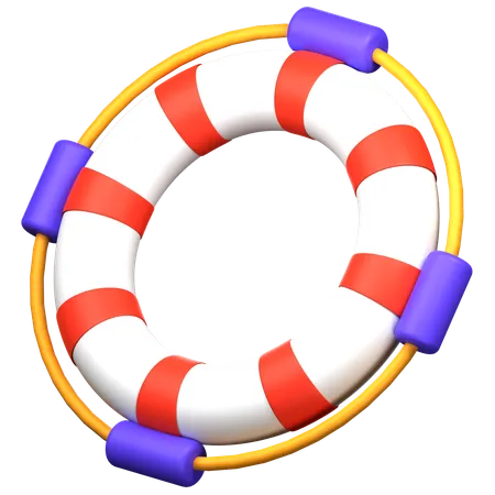 Lifesaver  3D Icon