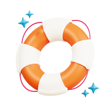 Lifesaver  3D Icon