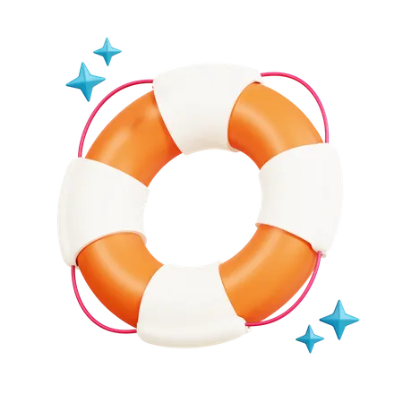 Lifesaver  3D Icon