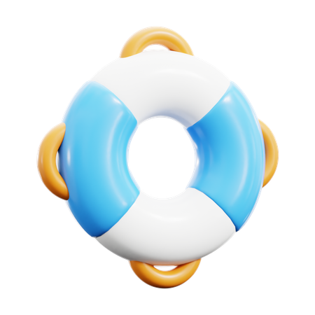 Lifesaver  3D Icon