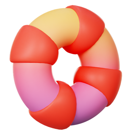 Lifesaver  3D Icon