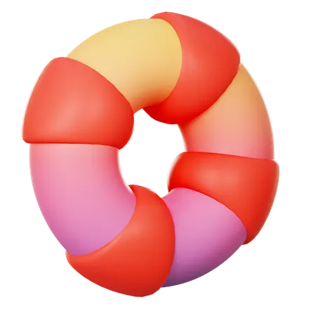 Lifesaver  3D Icon