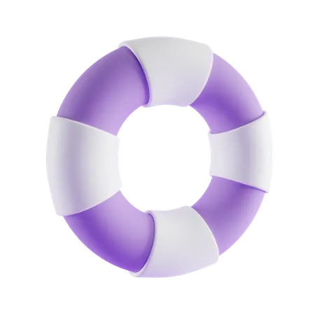 Lifesaver 3D Icon