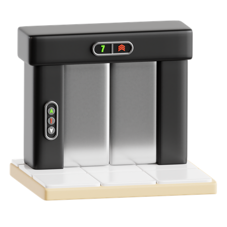 Lift  3D Icon