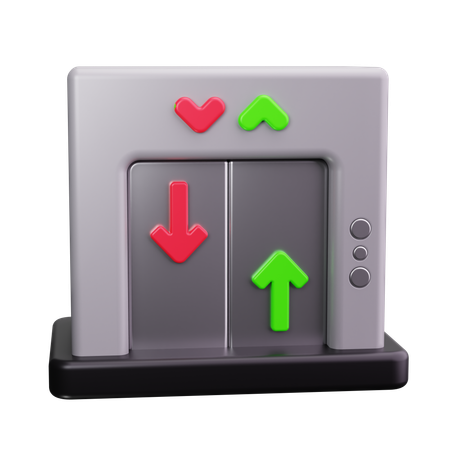 Lift Elevator  3D Icon