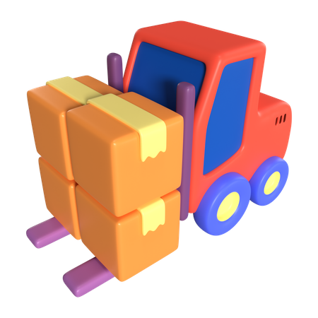 Lift Truck  3D Icon